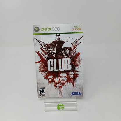 The Club (Microsoft Xbox 360, 2008) CIB