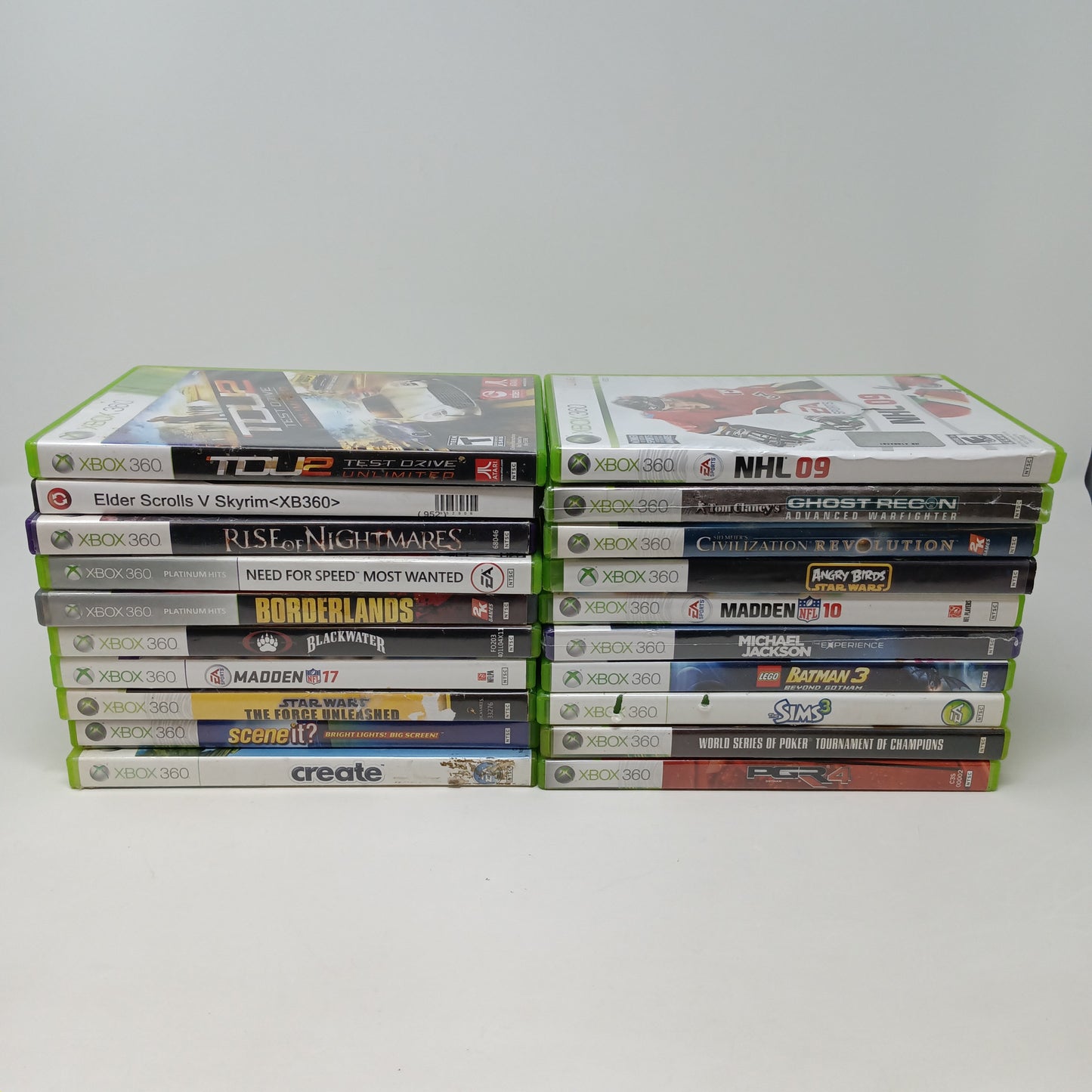 Lot of 20 Microsoft Xbox 360 Games