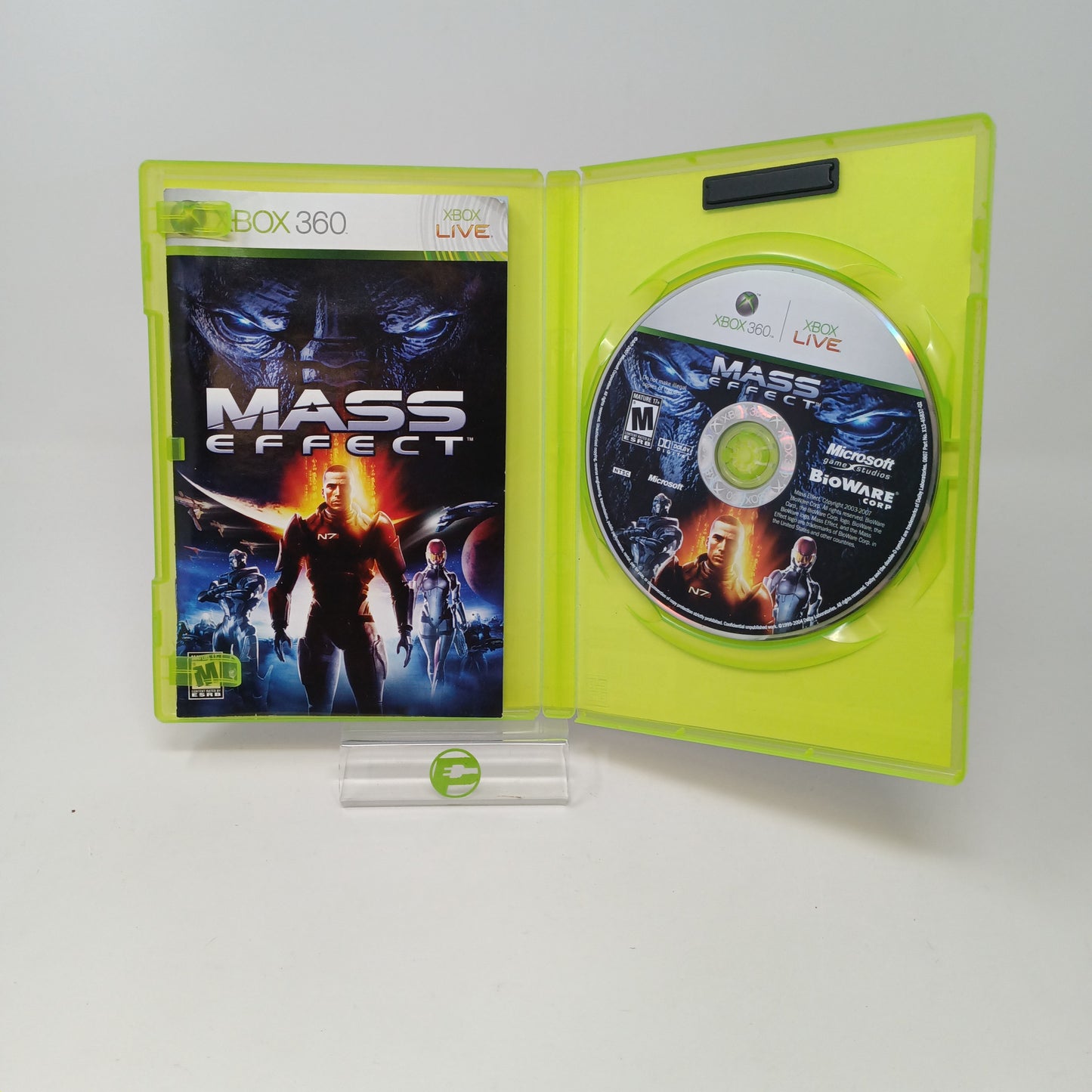 Lot of 3 Microsoft Xbox 360 Games Mass Effect 1,2, & 3