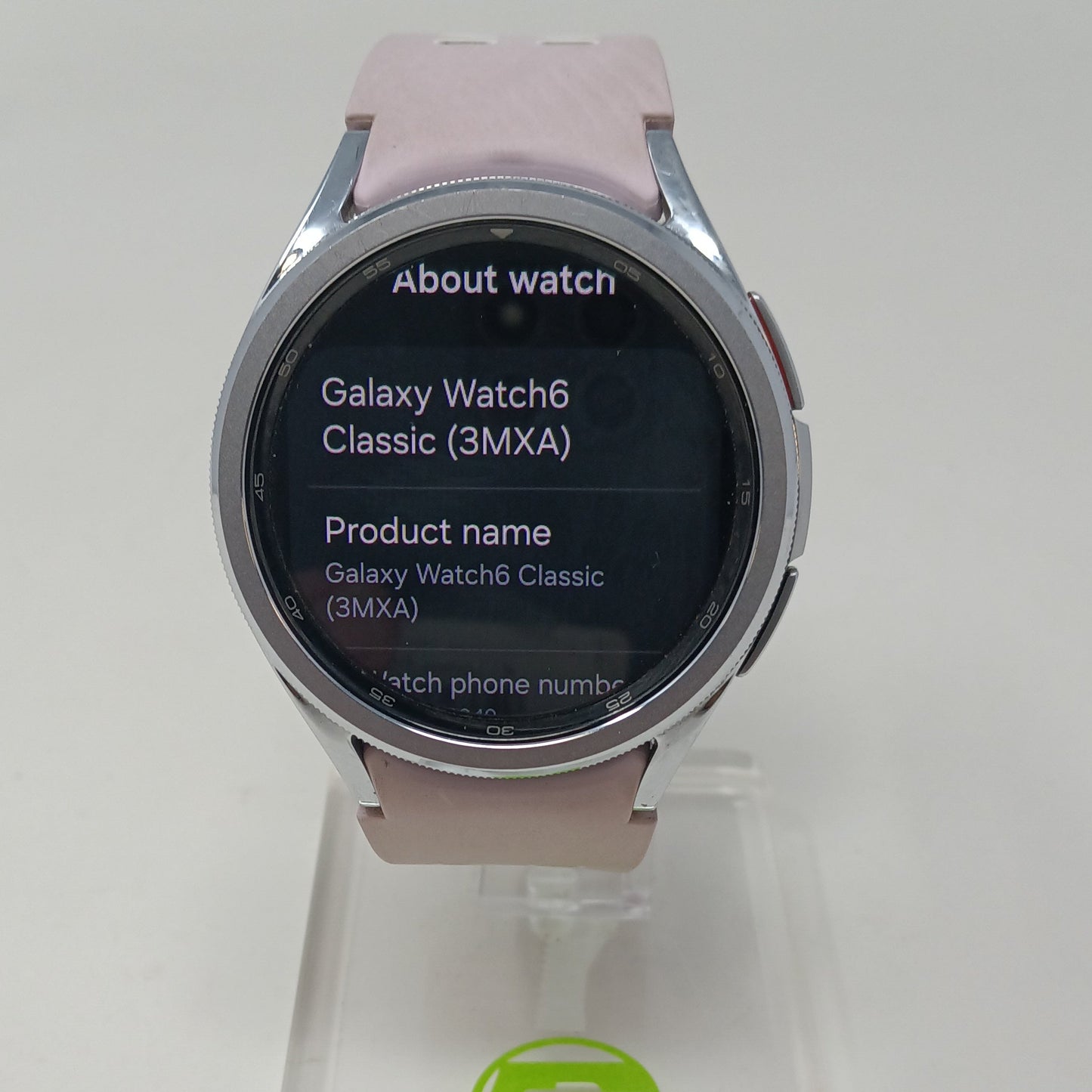 WiFi Only Samsung Galaxy Watch6 43mm Aluminum SM-R955U