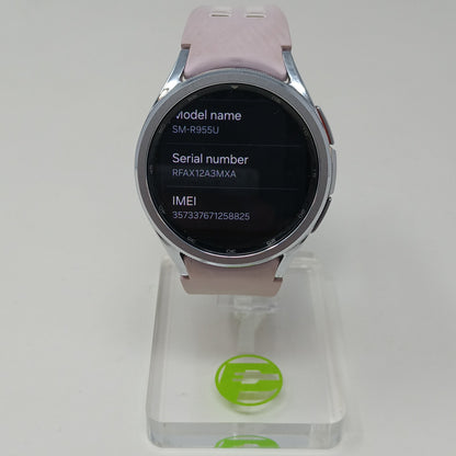 WiFi Only Samsung Galaxy Watch6 43mm Aluminum SM-R955U