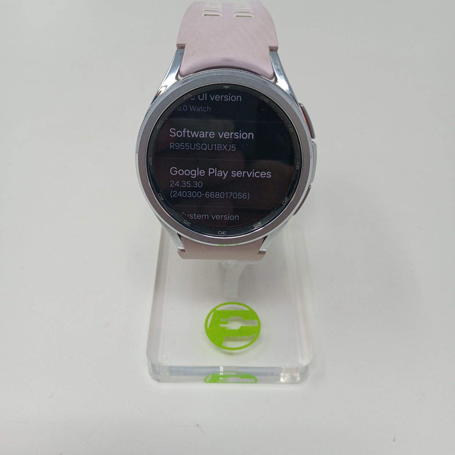 WiFi Only Samsung Galaxy Watch6 43mm Aluminum SM-R955U