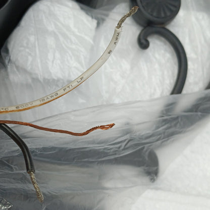 DORESshop 17" Black Outdoor Light Fixtures Wall Mount with Glass Shade