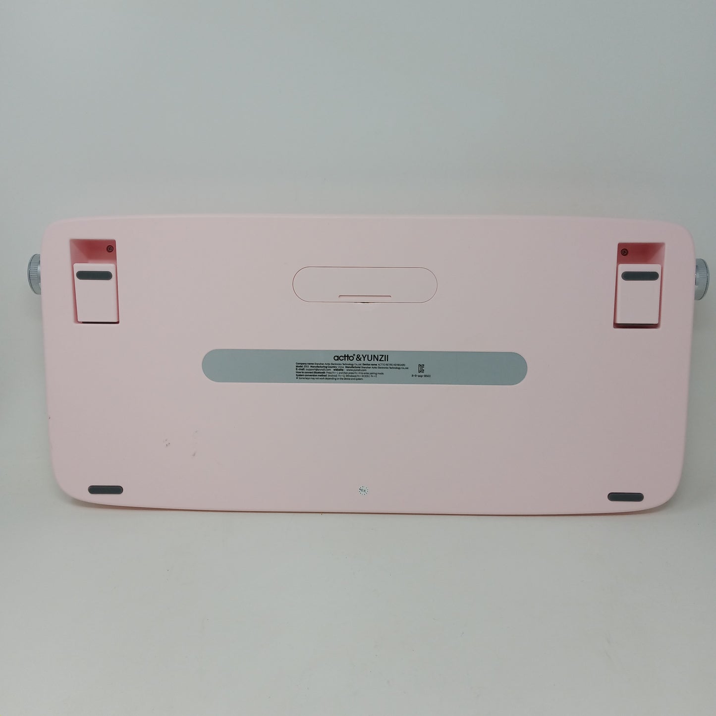 YUNZII ACTTO B303 Wireless Keyboard, Retro Bluetooth Aesthetic Typewriter Style