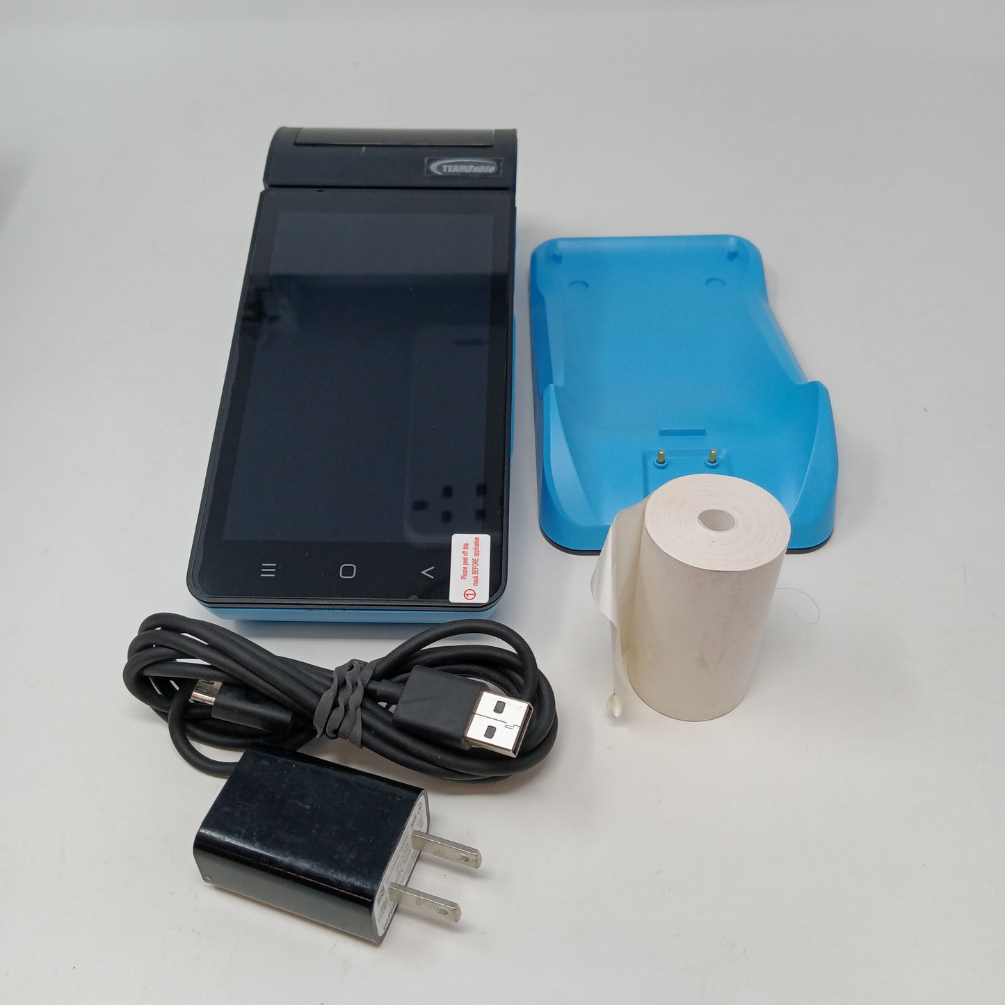 TEAMSable ATP-50 5.5" Handheld POS System with Printer and Card Reader