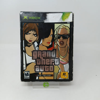 Grand Theft Auto Trilogy (Microsoft Xbox, 2005) Includes All Maps/Only 1 Disc