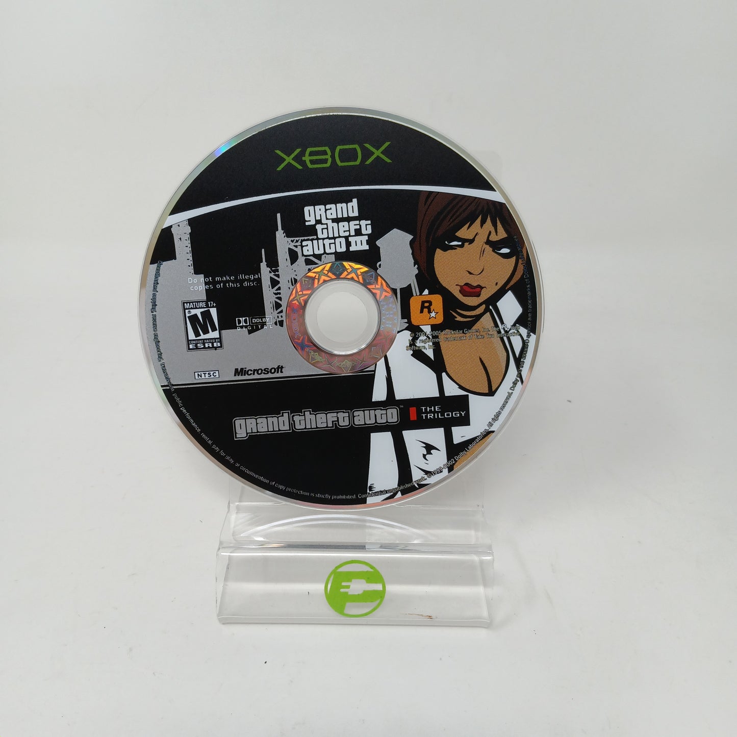 Grand Theft Auto Trilogy (Microsoft Xbox, 2005) Includes All Maps/Only 1 Disc