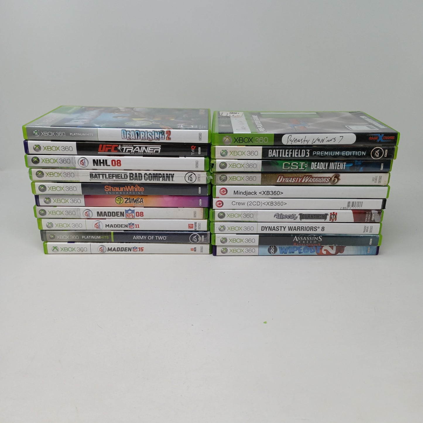 Lot of 20 Microsoft Xbox 360 Games
