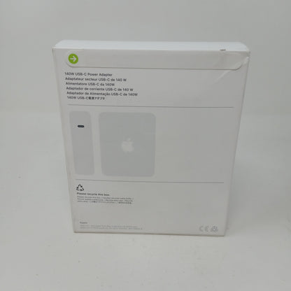 New Apple USB-C 140W Port Power Adapter A2452 White