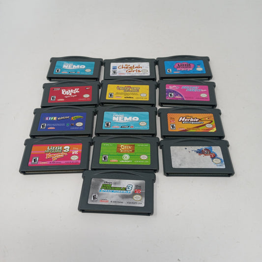 Lot of  13 Nintendo Game Boy Advance Games