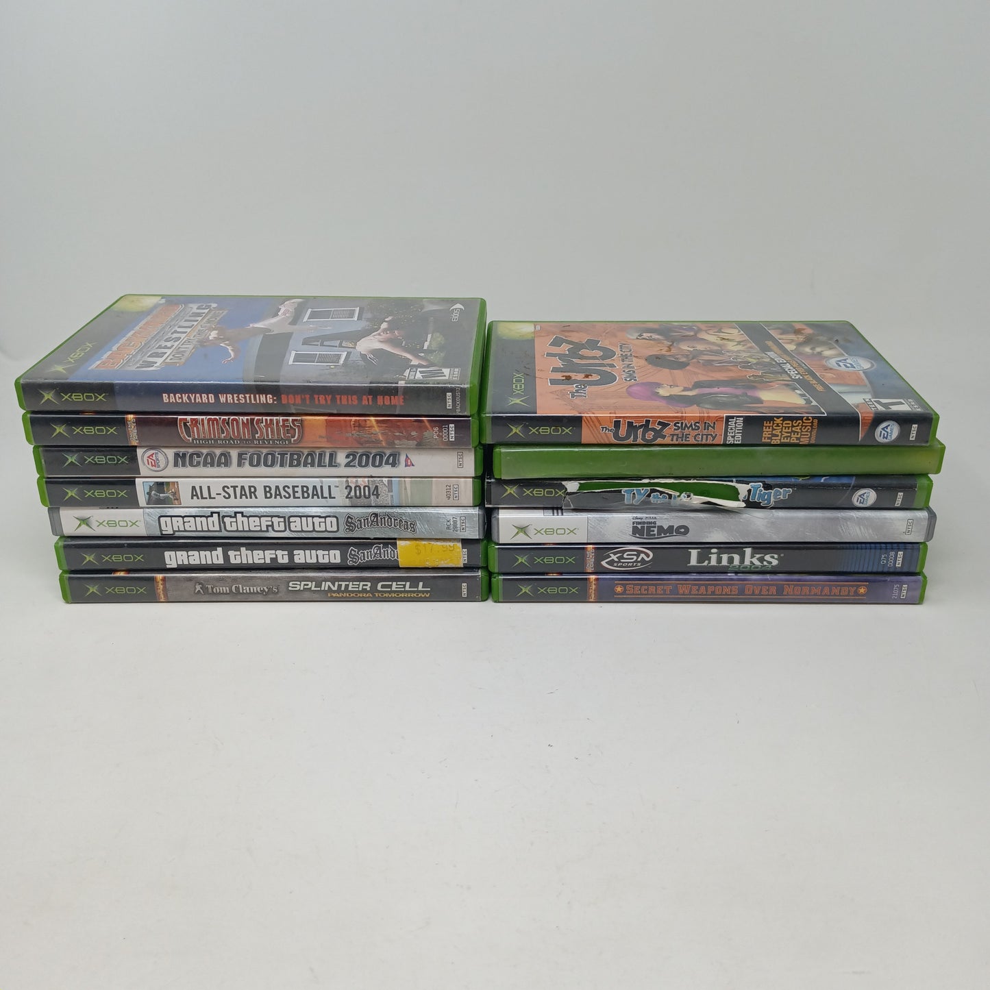 Lot of 13 Microsoft Original Xbox Games