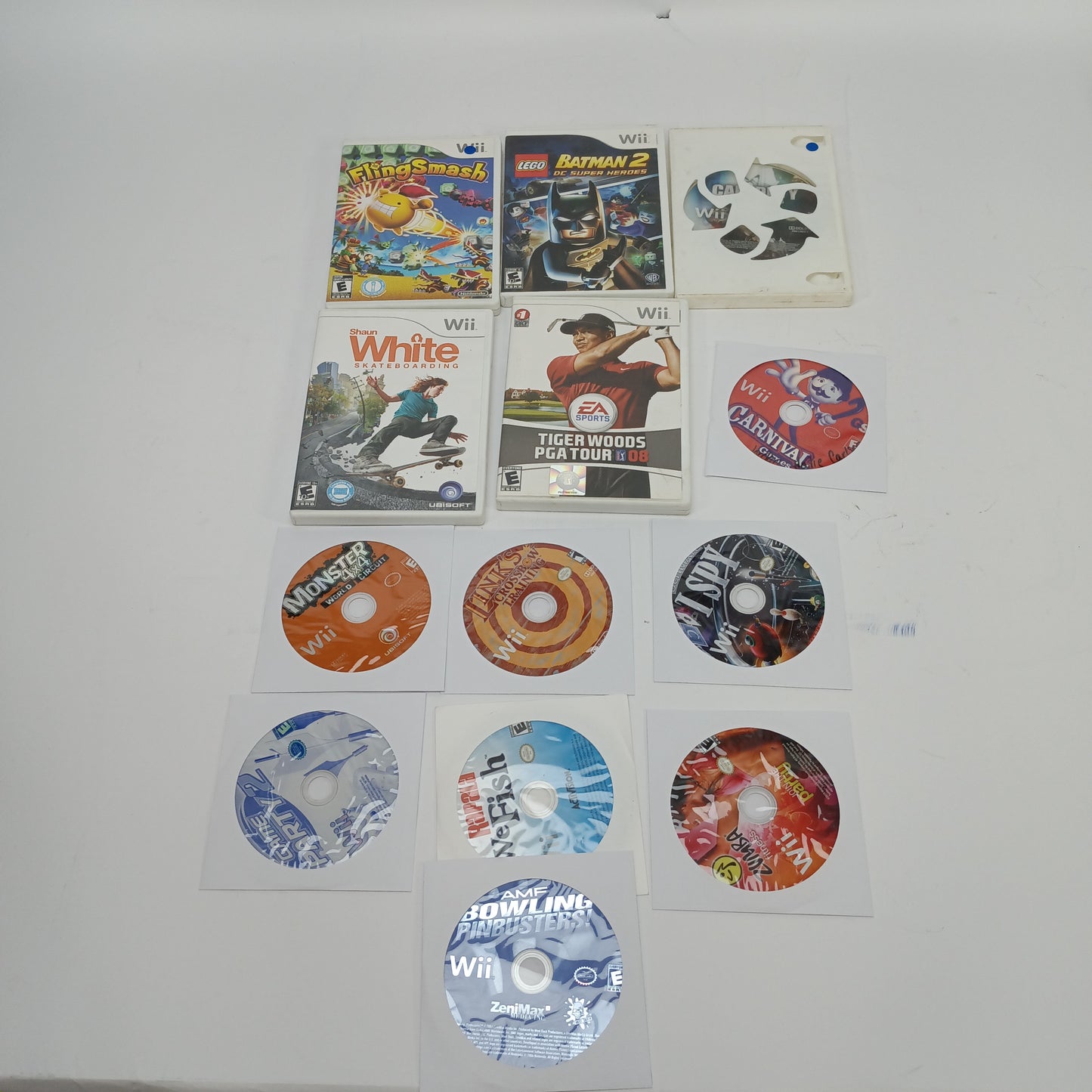 Lot of 13 Nintendo Wii Games