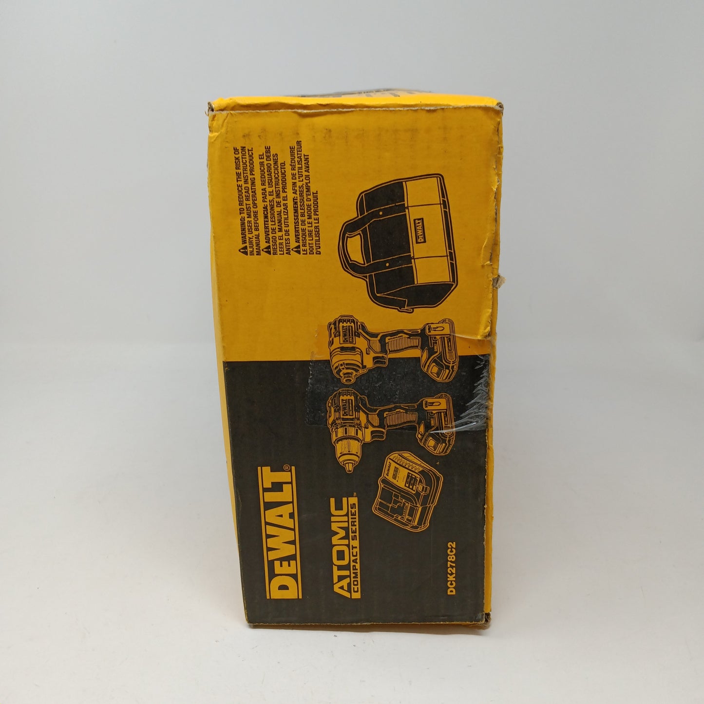 Dewalt ATOMIC 20V Brushless Compact Drill & 1/4" Hex Impact Kit DCK278C2