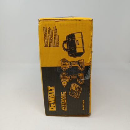 Dewalt ATOMIC 20V Brushless Compact Drill & 1/4" Hex Impact Kit DCK278C2