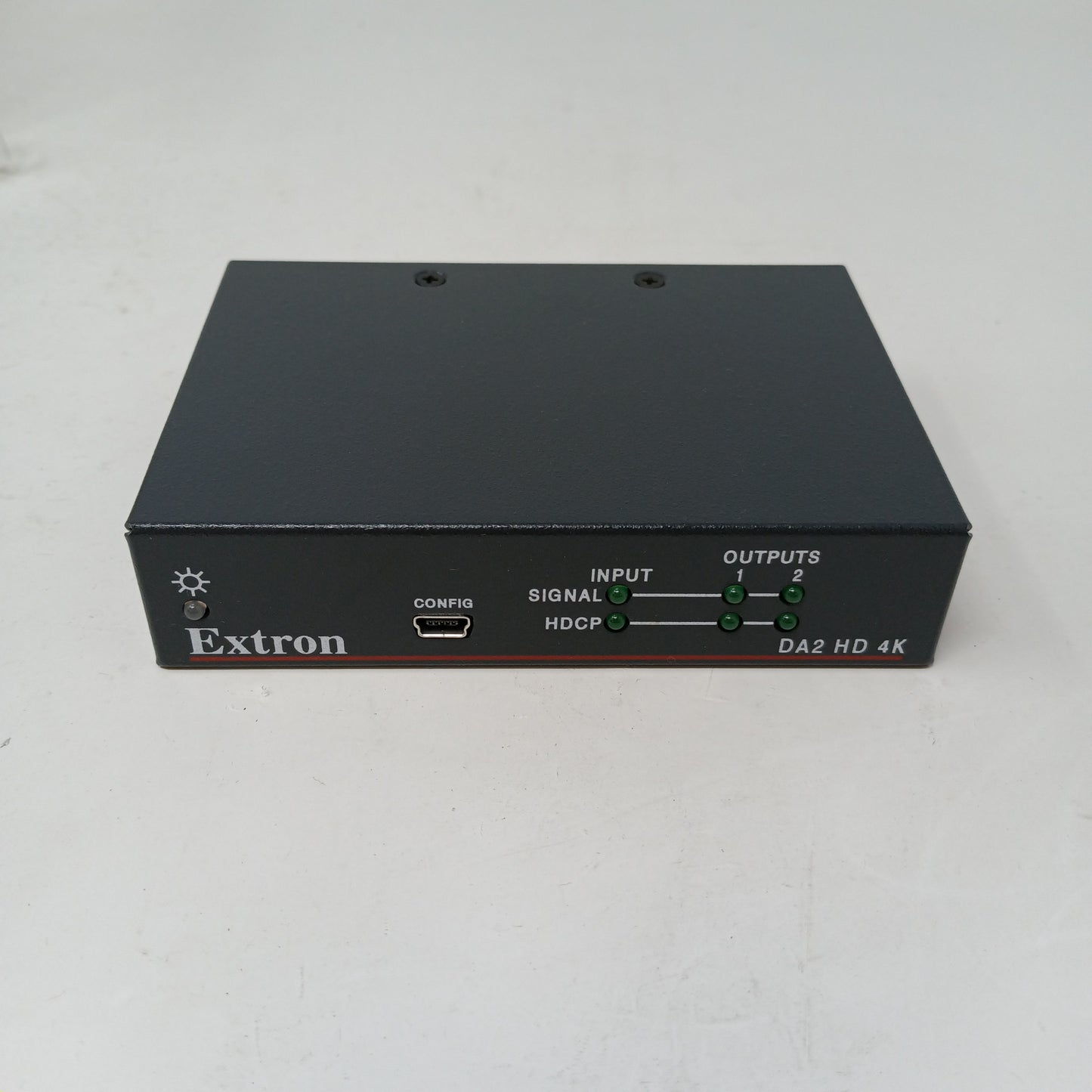 Extron DA2 HD 4K HDMI Distribution Amplifier 2-Output 4K 60Hz w/ AC & HDMI Cable