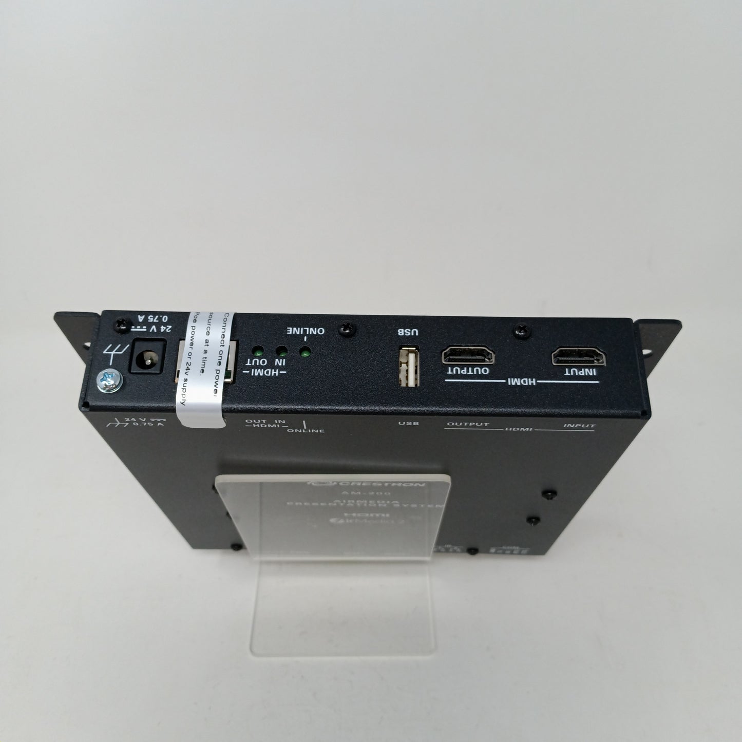 Crestron AM-200 Air Media Presentation System w/ PSU, Cable, Manual