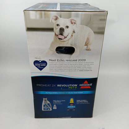 New Bissell ProHeat 2x Revolution Pet Vacuum
