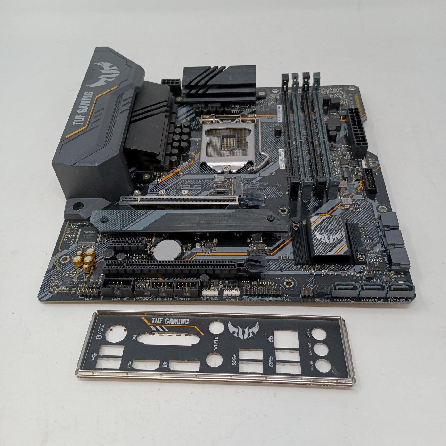 Asus TUF Gaming B460M-Plus LGA 1200 microATX Intel DDR4 Motherboard