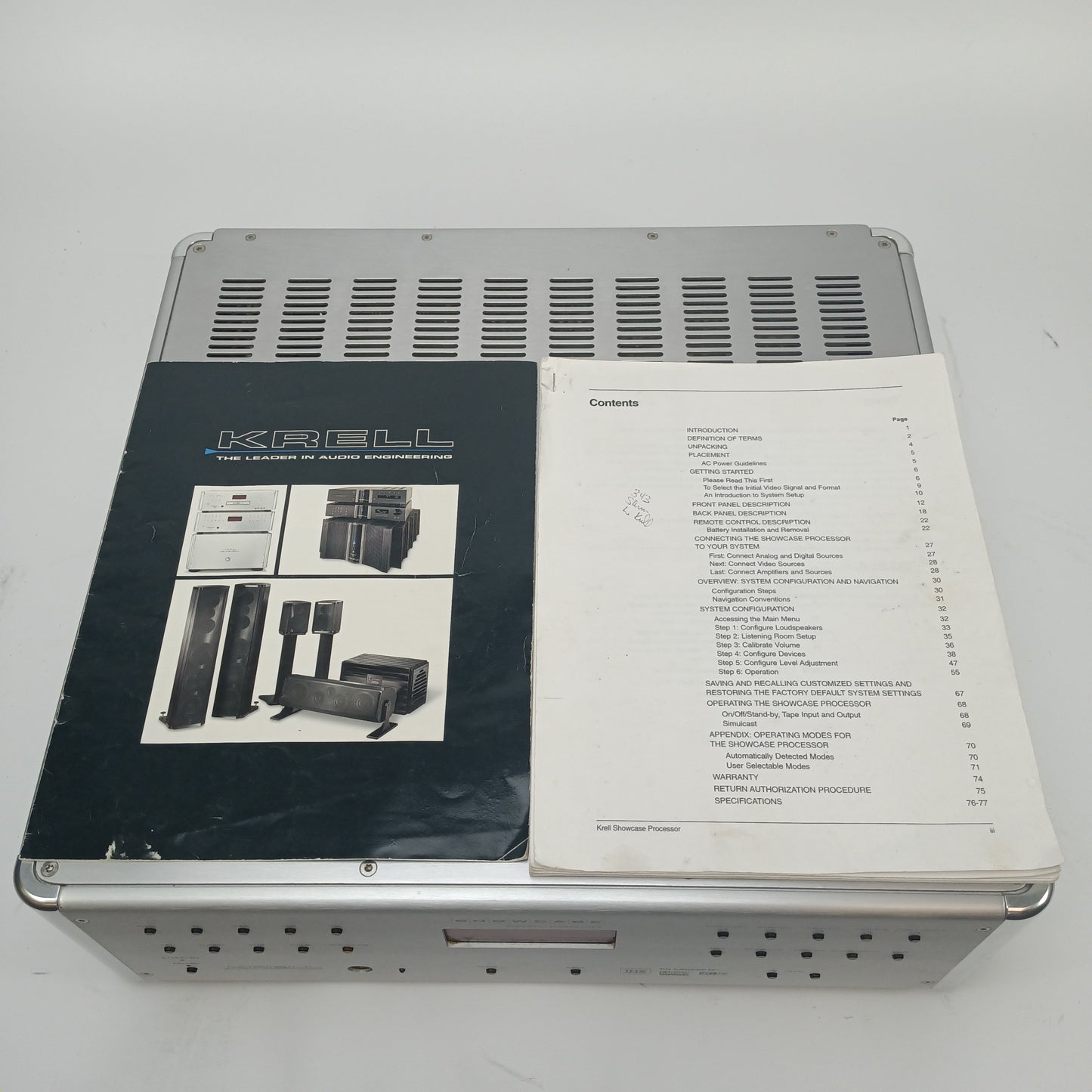 Krell Showcase Processor 7.1 Preamplifier