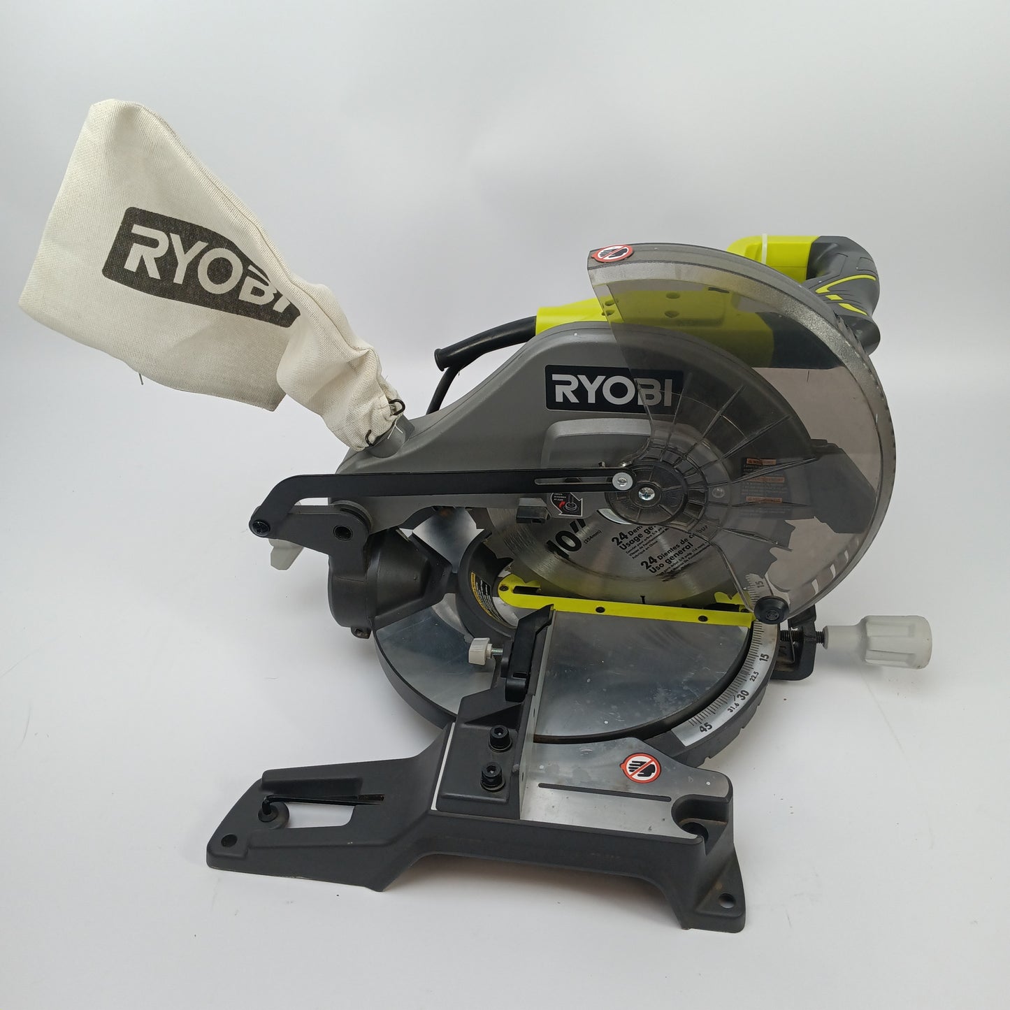 Ryobi (TS1346) Corded 10 in. Compound Miter Saw With Led Light