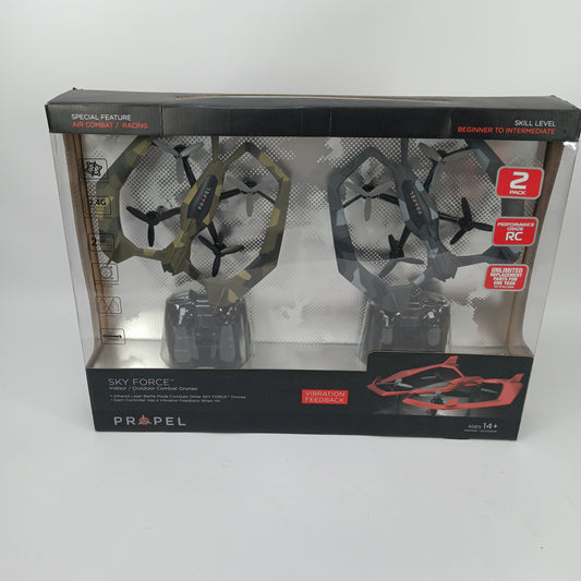 Propel RC Sky force Battling Indoor/Outdoor High-Performance Drones Pack of 2
