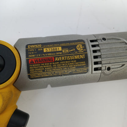 DEWALT DW920K-2 Cordless Electric Screwdriver