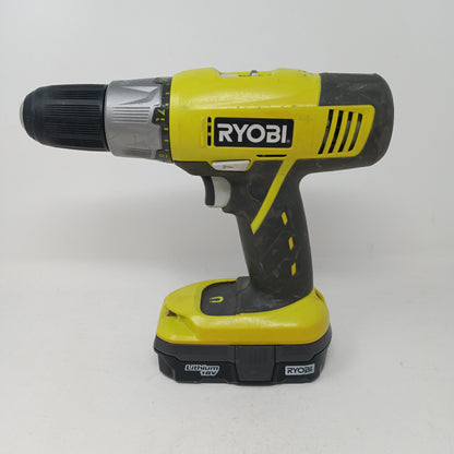 Ryobi P271 18V Lithium Ion 1/2" Drill Driver with Battery and Charger