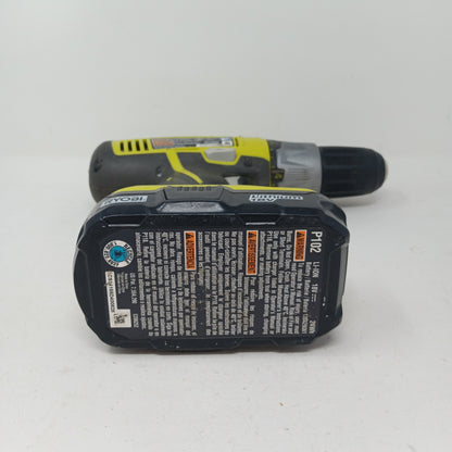 Ryobi P271 18V Lithium Ion 1/2" Drill Driver with Battery and Charger