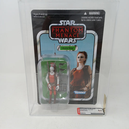 Graded Star Wars Vintage Collection VC73 Aurra Sing AFA 9.0