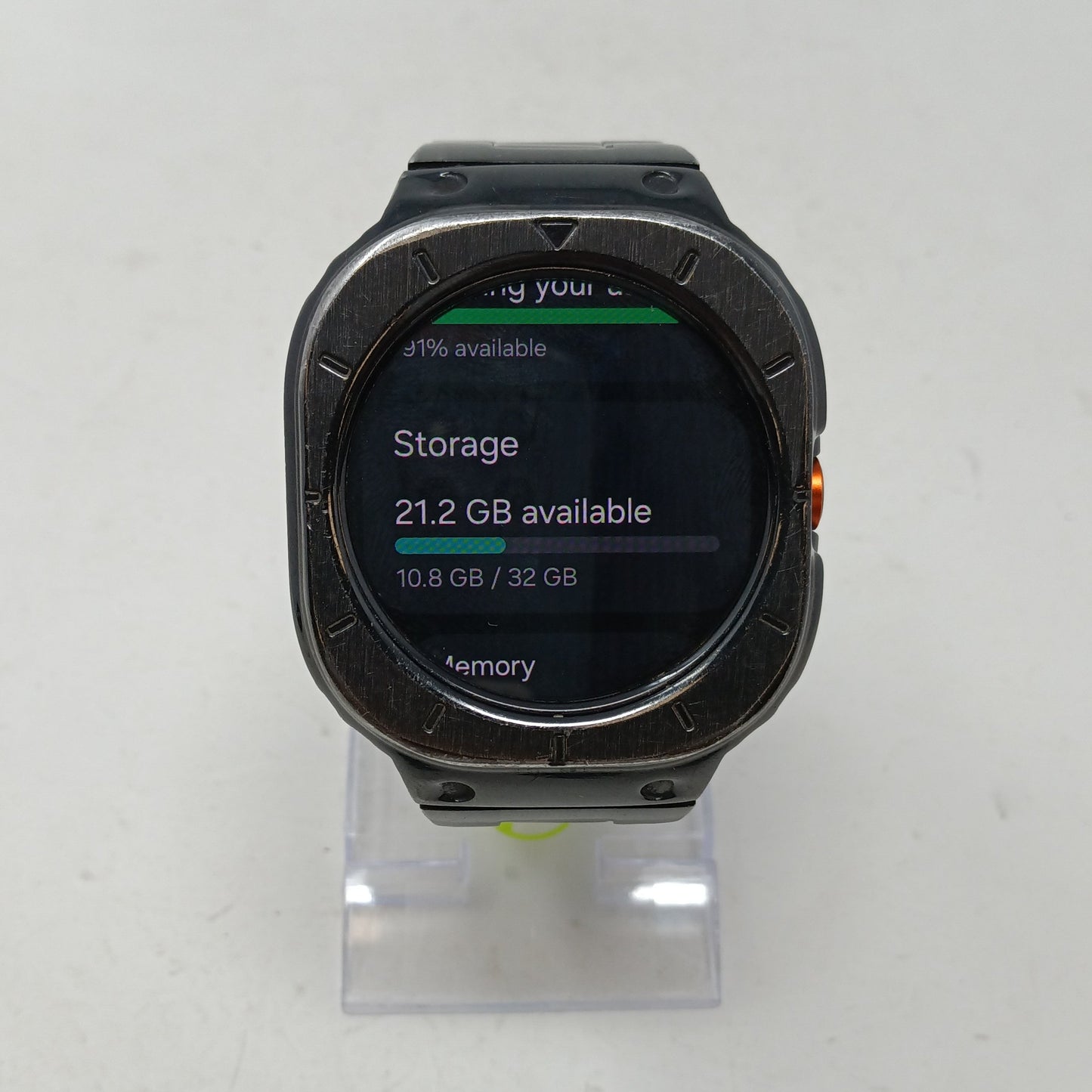 GPS Only Samsung Galaxy Watch Ultra Titanium Smartwatch SM-L705U