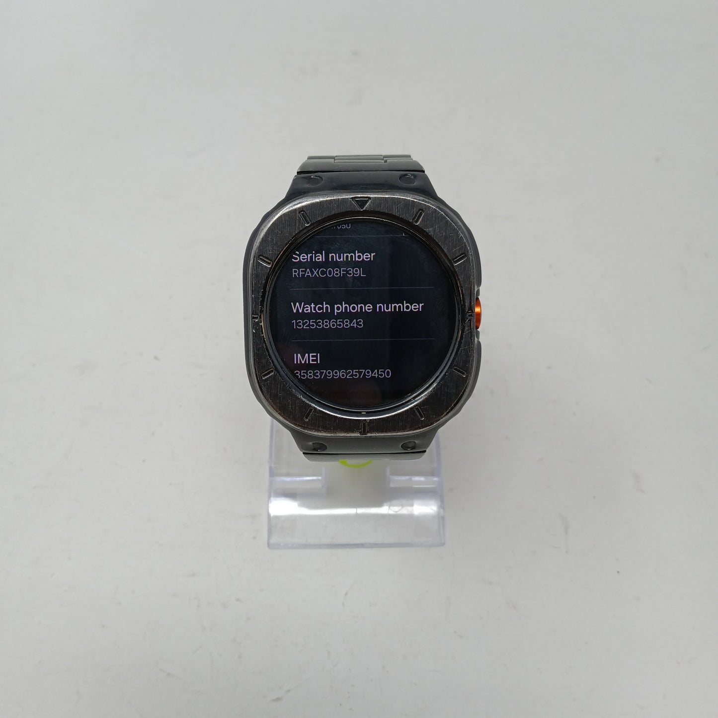 GPS Only Samsung Galaxy Watch Ultra Titanium Smartwatch SM-L705U