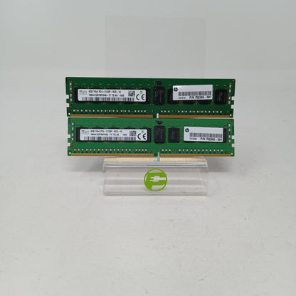 Lot of 2 SK Hynix Korea 8GB (1x8GB) RAM DDR4 2133MHz HMA41GR7MFR4N-TF TD AA 548