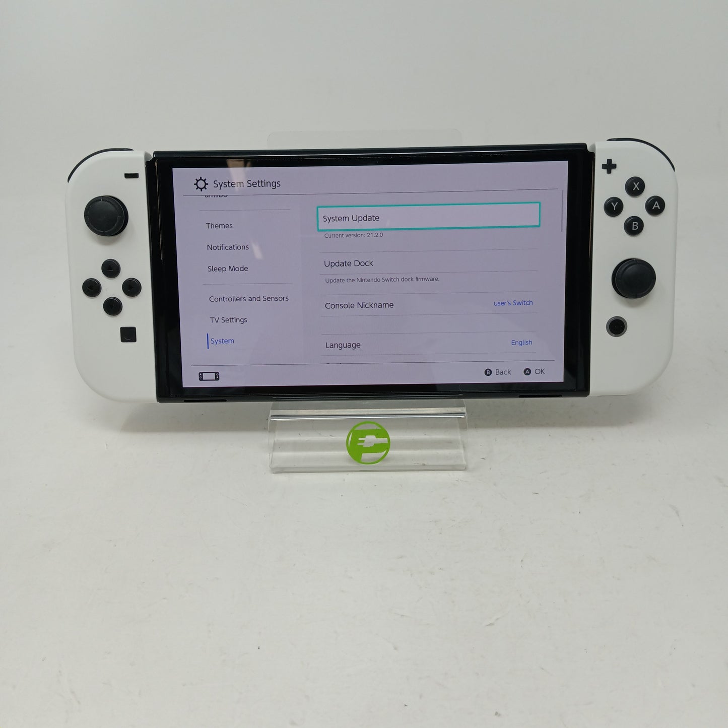 Nintendo Switch OLED Video Game Console HEG-001 White