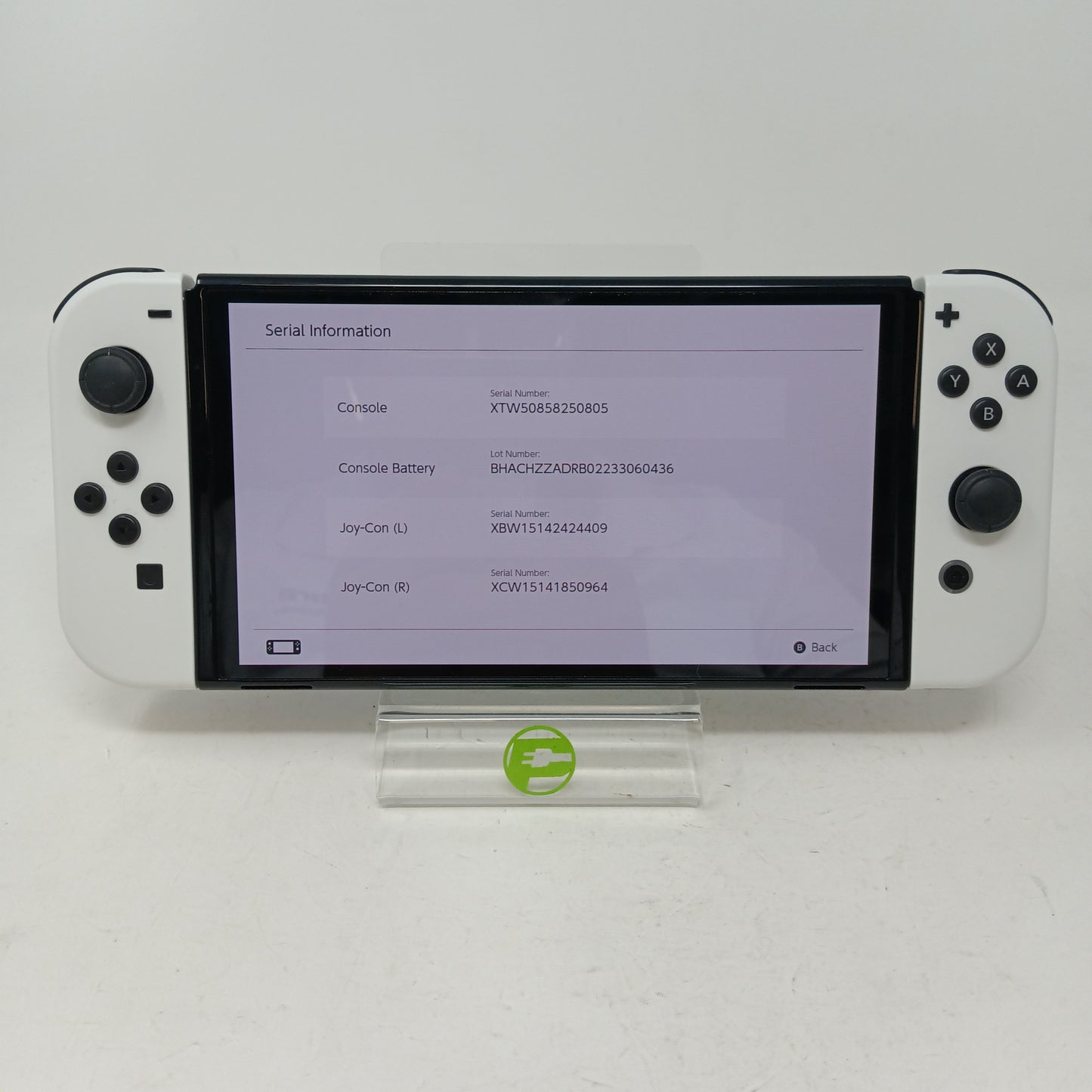 Nintendo Switch OLED Video Game Console HEG-001 White