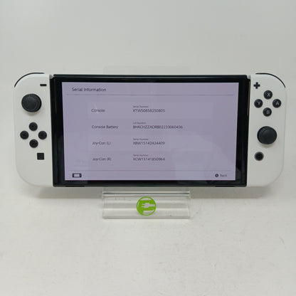 Nintendo Switch OLED Video Game Console HEG-001 White