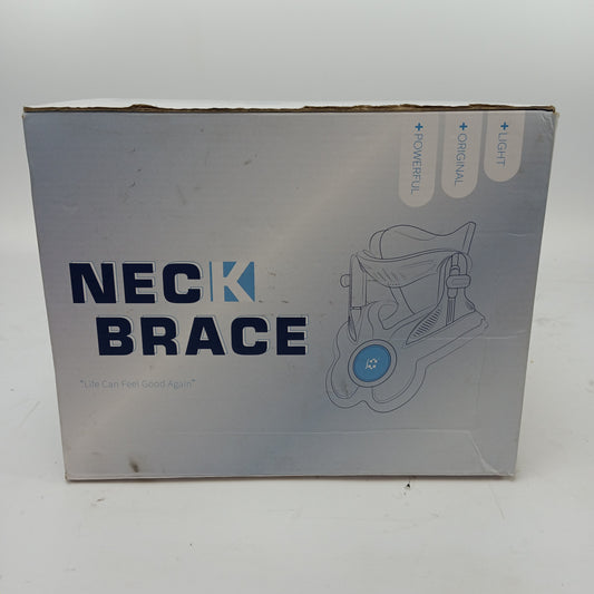 Twinklepoch Cervical Neck Traction Device Brace Adjustable HandPump