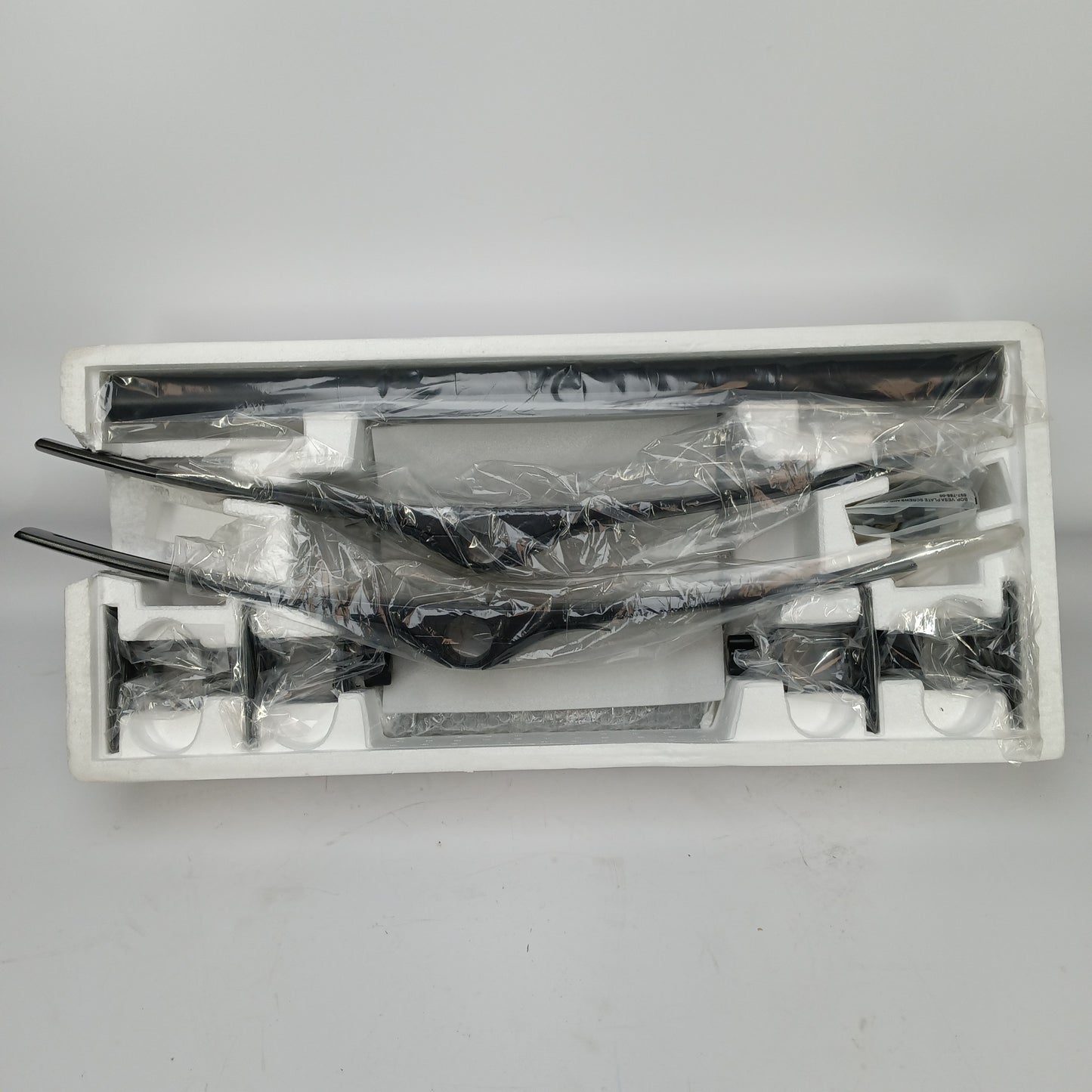 Ergotron DS100 Series Quad-Monitor Desk Stand - Steel - Black