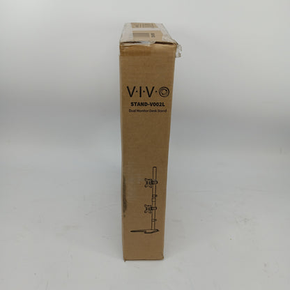VIVO Dual Monitor Vertical Mount STAND-V002L, Fits 2 Ultrawide Screens up to 34"