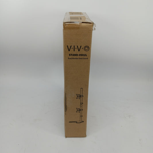 VIVO Dual Monitor Vertical Mount STAND-V002L, Fits 2 Ultrawide Screens up to 34"