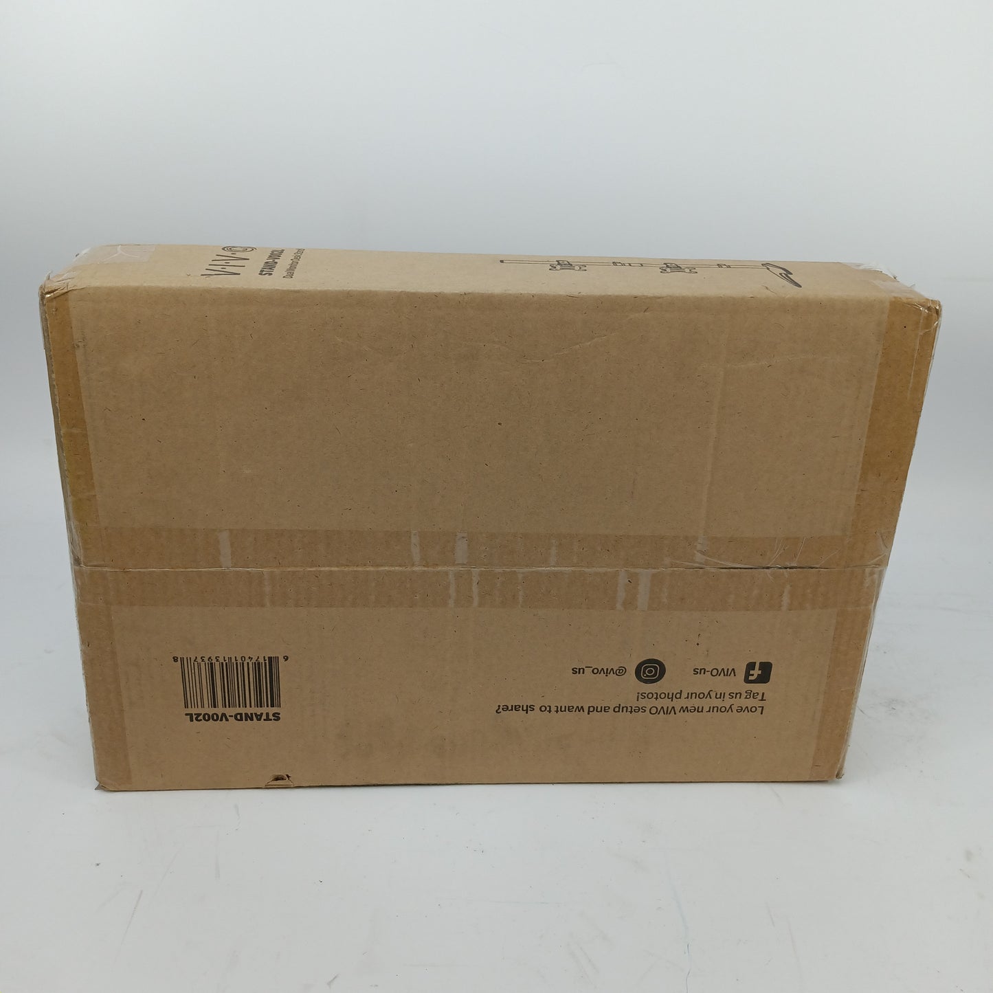 VIVO Dual Monitor Vertical Mount STAND-V002L, Fits 2 Ultrawide Screens up to 34"