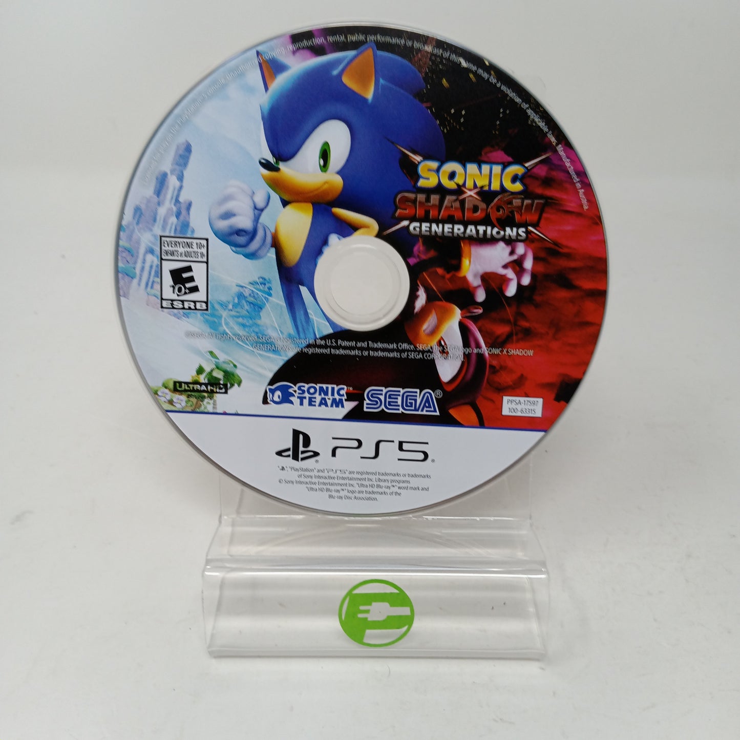 Sonic X Shadow Generations (Sony PlayStation 5 PS5, 2024)