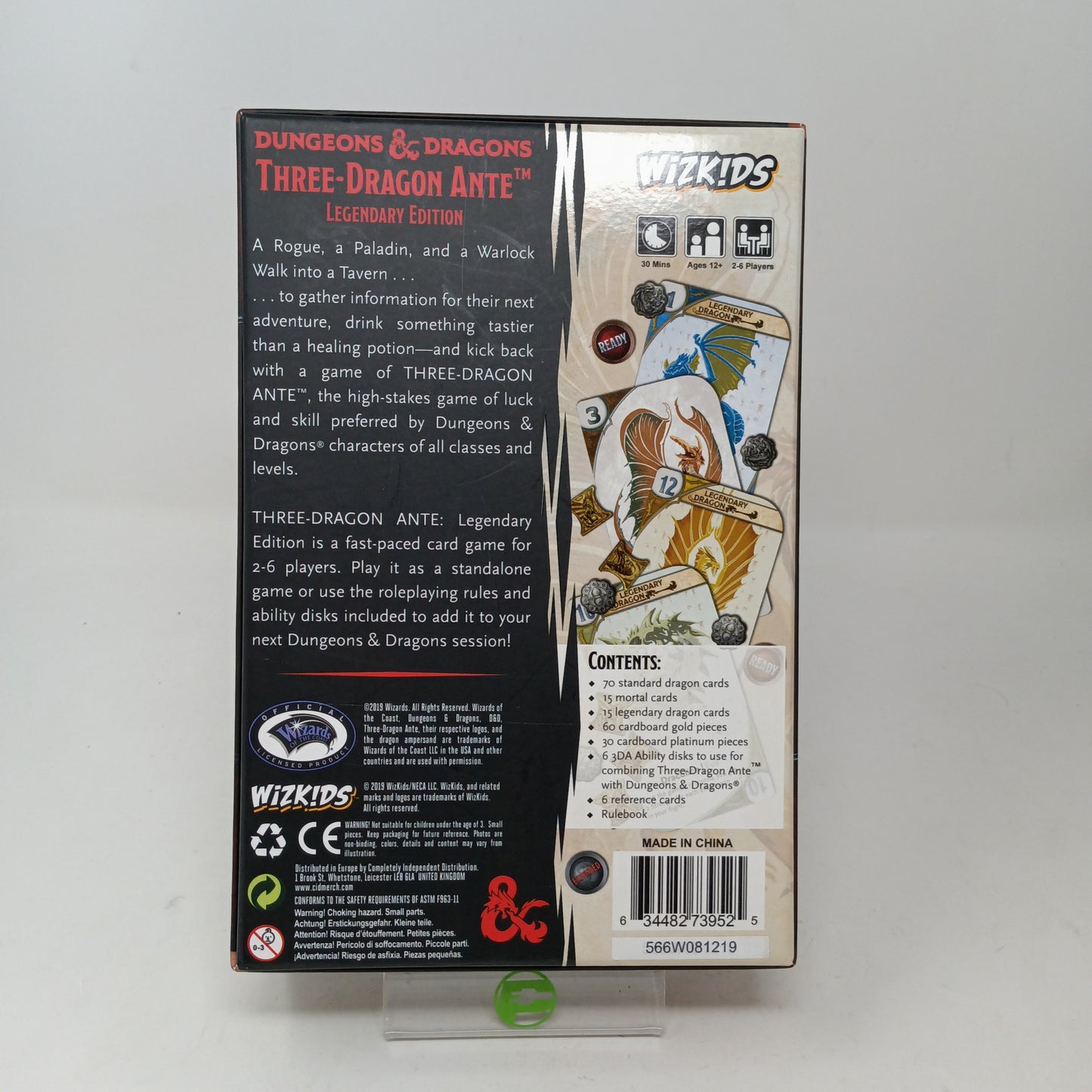 Dungeons & Dragons Legendary Ed. Card Game