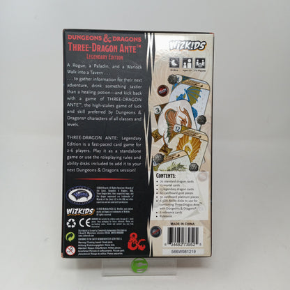 Dungeons & Dragons Legendary Ed. Card Game