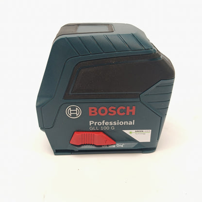 Bosch Professional GLL 100 G Crossline Self Leveling Green Laser Level