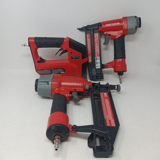 Craftsman Finish Brad Staple Nailer 16ga, & 18ga, CMPFN16SB, CMPBN18SB, CMPCS38