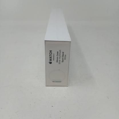 Broken GPS Only Apple Watch Series 3 38MM Silver Aluminum A1858 Bad Battery