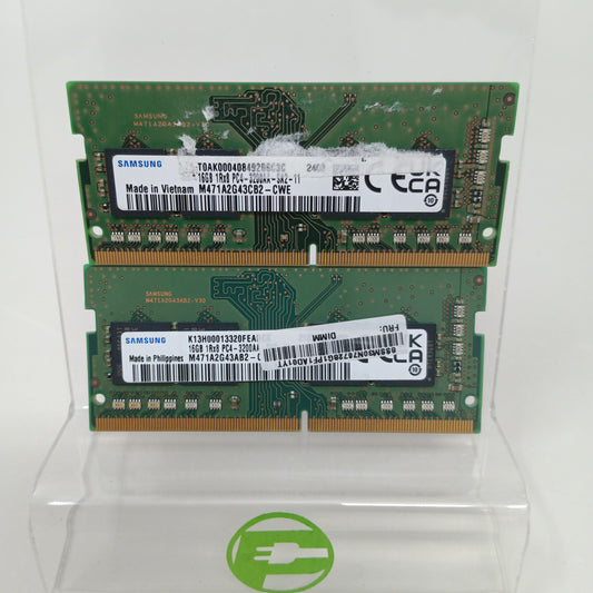 Samsung 32GB (2x16GB) RAM DDR4 3200MHz PH M471A2G43AB2-CWE 2133