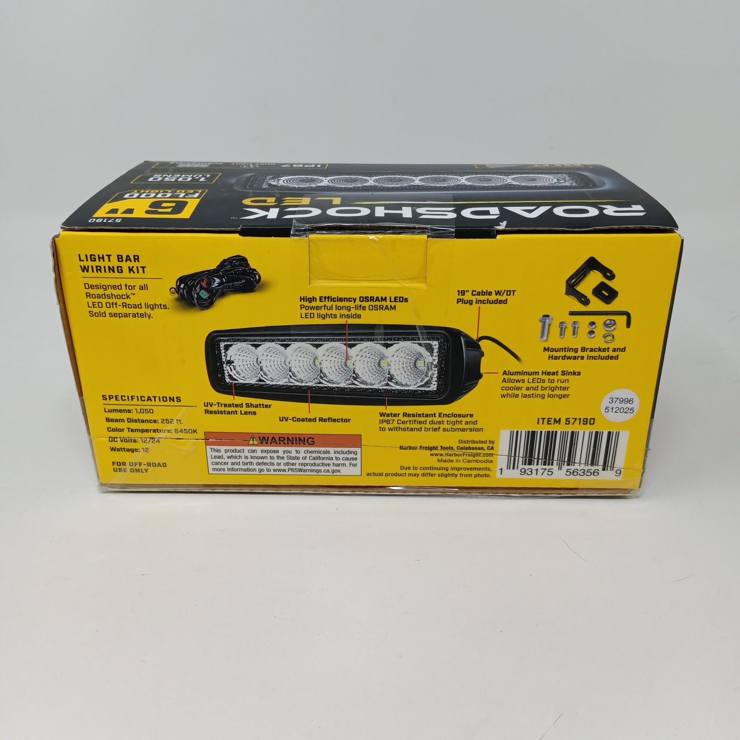 New RoadShock 57190 Light Bar