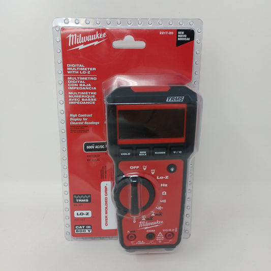 New Milwaukee 2217-20 Digital Multi Meter