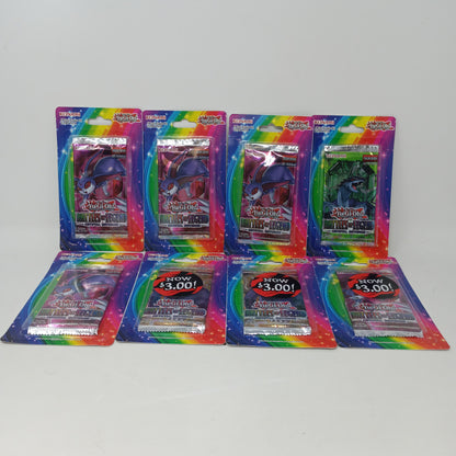 New Sealed Lot Of 8 Yu-Gi-Oh  Crystal Revenge Blister Packs